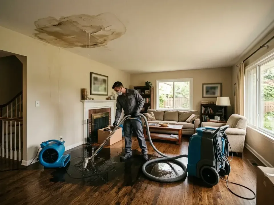 attic-pipe-burst-ceiling-drip-008 — frequently asked questions, Water Damage Restoration & Carpet Care in Parkway, CA